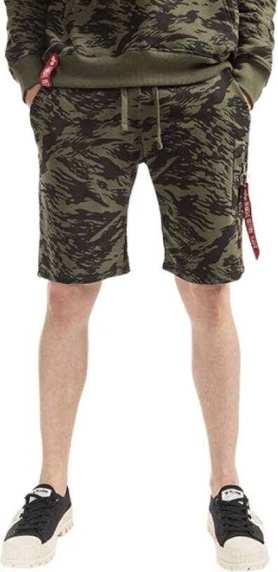 alpha industries Shorts 166301c 634 , Groen, Heren