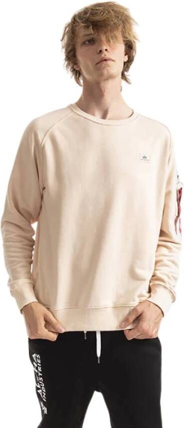 alpha industries Truien & Vesten Beige Heren