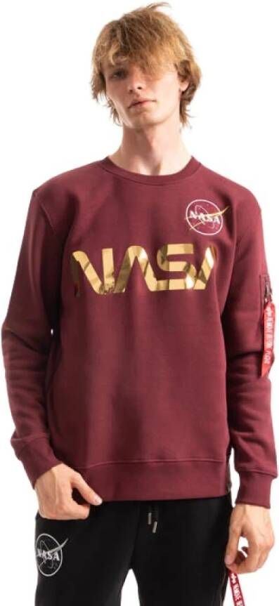 alpha industries Truien & Vesten Rood Heren