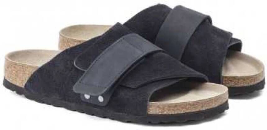 Birkenstock Schuifregelaars , Blauw, Heren