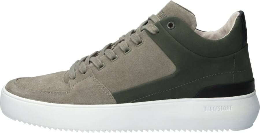 Blackstone Bryson Zg17 Kambala Overland Trek Mid Sneaker , Groen, Heren