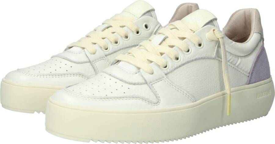 Blackstone Riley Zl78 Orchid Tint LOW Sneaker , Wit, Dames