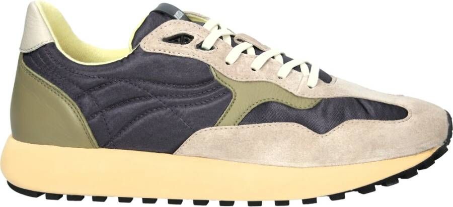 Blackstone Xg82 Charcoal ART Fashion Runner Sneakers , Groen, Heren