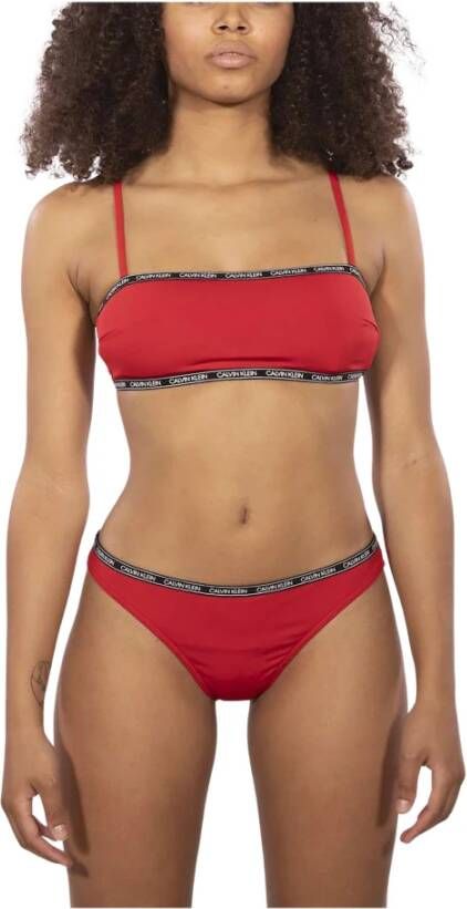 Calvin Klein Kostuum Kw0Kw001275 YCD , Wit, Dames