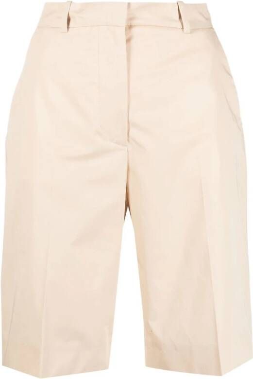 Calvin Klein Korte Broeken Beige Dames