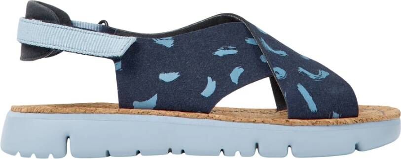 Camper Sandals Oruga , Blauw, Dames