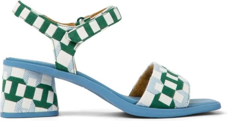 Camper High Heel Sandals , Blauw, Dames