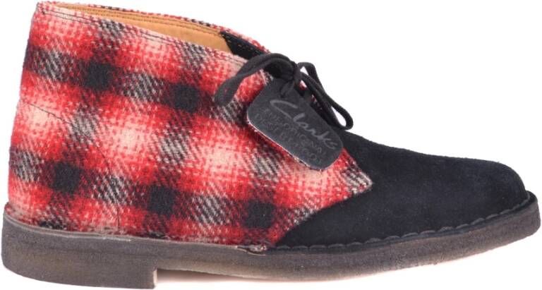 Clarks Enkellaarsjes Zwart Dames