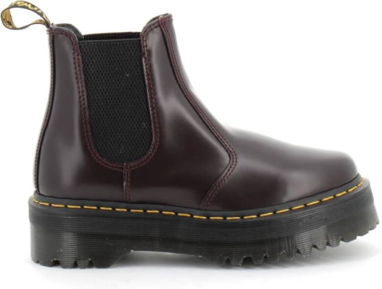 Dr Martens Chelsea laarzen Dr. Martens, Rood, Dames