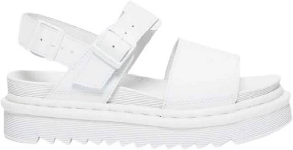 Dr Martens Voss Mono Hydro Leather Strap Sandals Dr. Martens, Wit, Dames