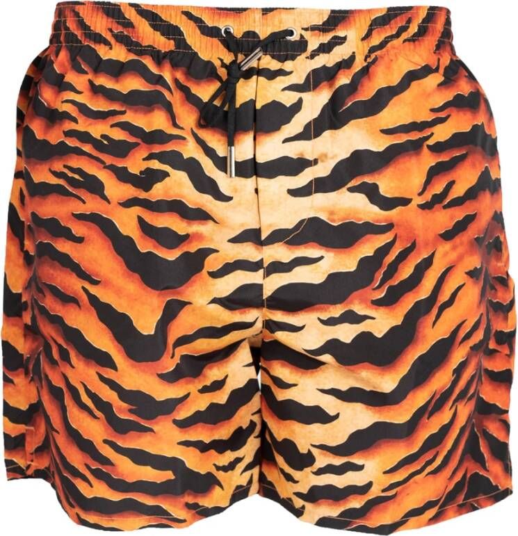 Dsquared2 Badmode Oranje Heren