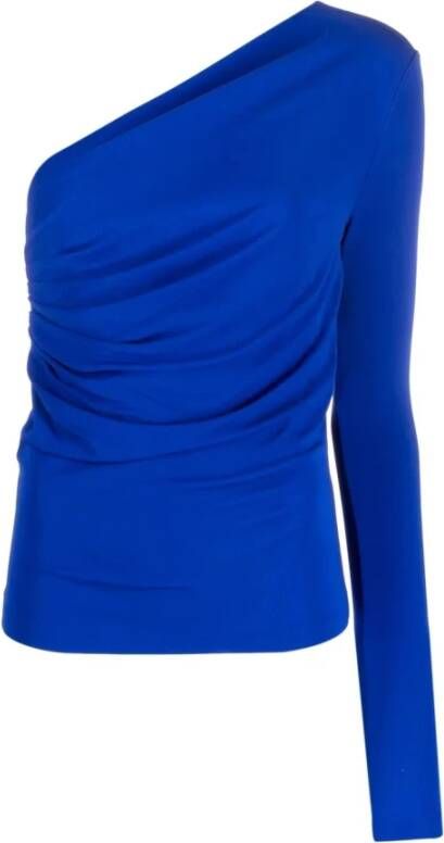 Dsquared2 Blouses Blue , Blauw, Dames