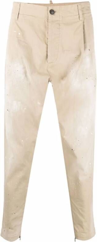 Dsquared2 Nieuwe dan broek , Beige, Heren