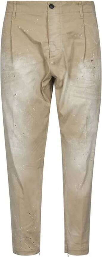 Dsquared2 Chino's Beige Heren