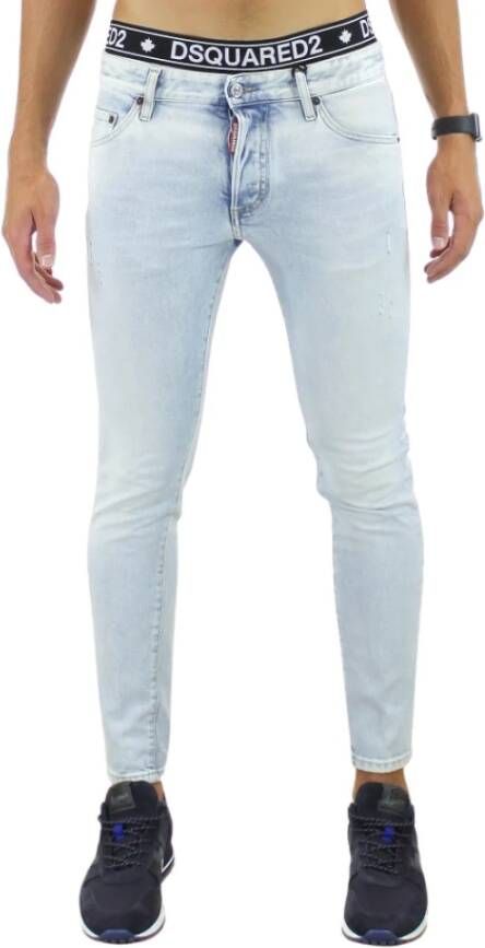 Dsquared2 Skinny broek Cowboy , Blauw, Heren