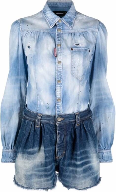 Dsquared2 Jumpsuits Blauw Dames