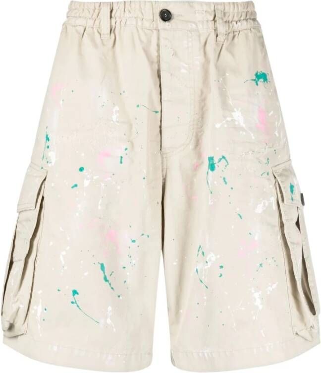 Dsquared2 Korte Broeken Beige Heren