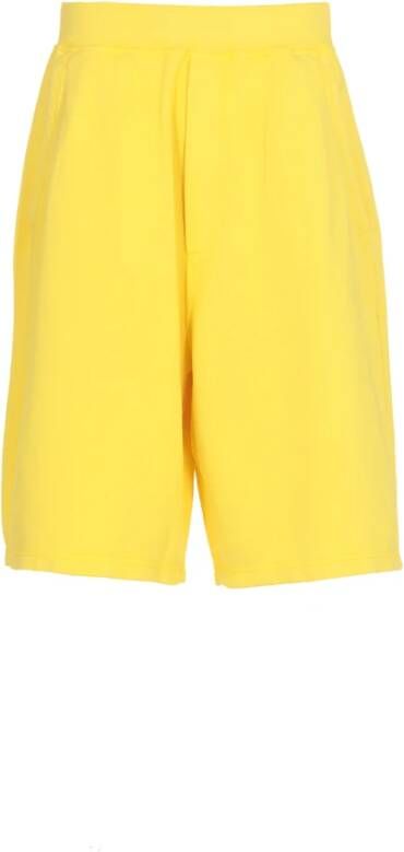 Dsquared2 Korte Broeken Geel Heren
