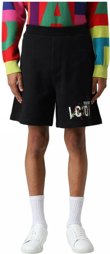 Dsquared2 Korte Broeken Zwart Heren