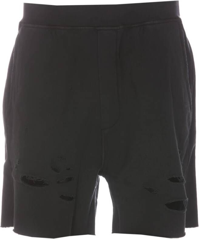 Dsquared2 Korte Broeken Zwart Heren