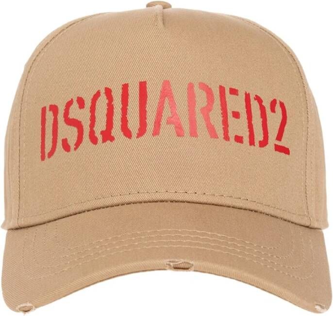 Dsquared2 Baseball cap , Beige, Heren