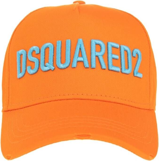 Dsquared2 Baseball pet , Oranje, Heren