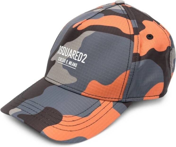 Dsquared2 Hats Orange , Oranje, Heren