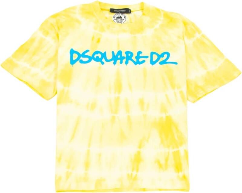 Dsquared2 Shirts Geel Heren