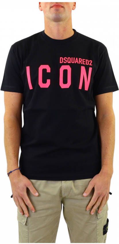 Dsquared2 icon cool tee , Zwart, Heren
