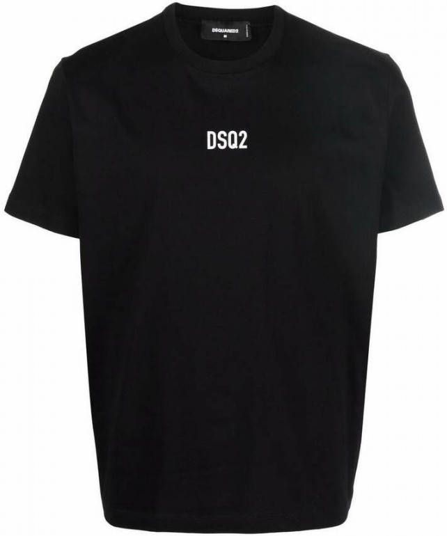 Dsquared2 T shirts , Zwart, Heren