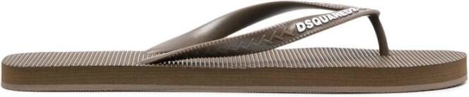 Dsquared2 Sandals Brown , Bruin, Heren