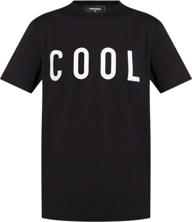 Dsquared2 T shirts Zwart Dames