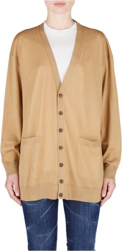 Dsquared2 Truien & Vesten Beige Dames