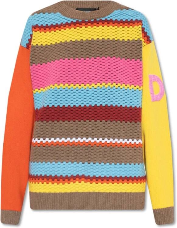 Dsquared2 Truien & Vesten Geel Dames