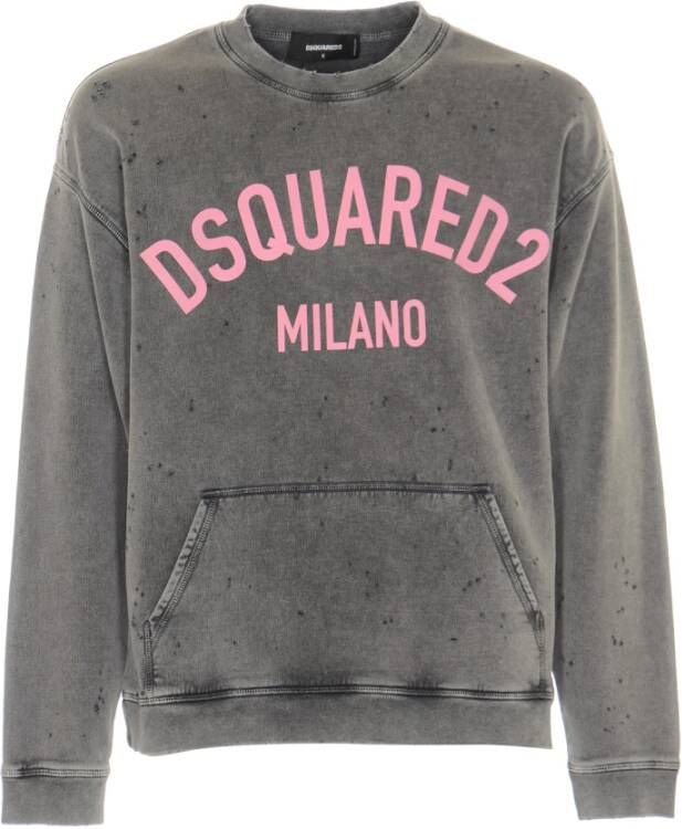 Dsquared2 Hoodies & Sweatvesten Grijs Dames