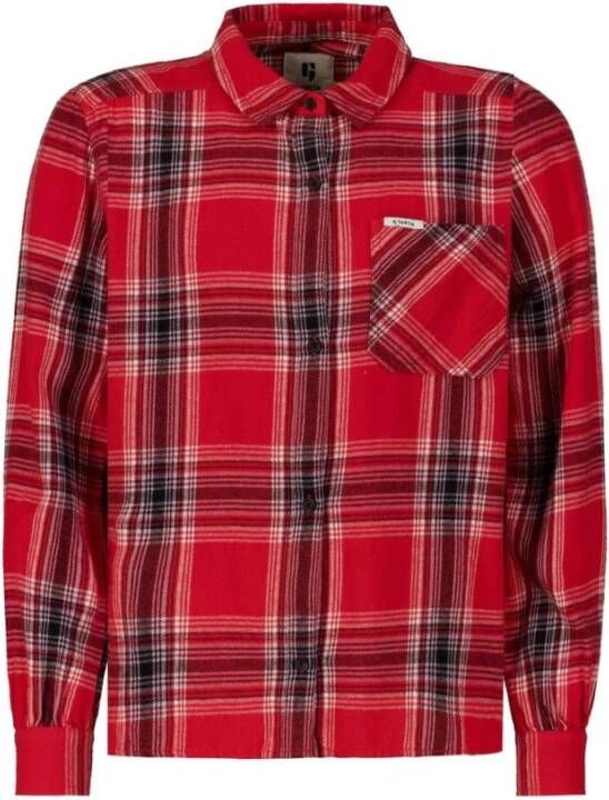 Garcia Alledaagse t shirts , Rood, Dames