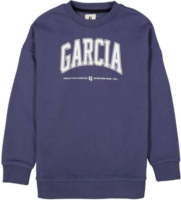 Garcia Sweaters Paars Heren