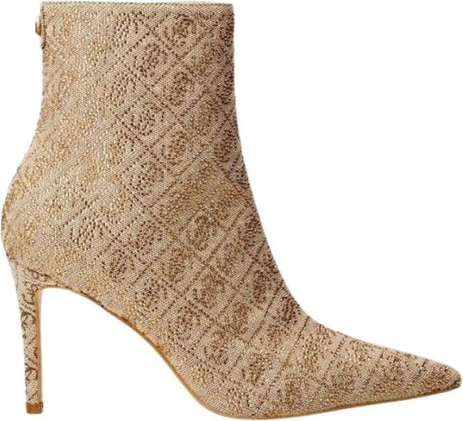 Guess Enkellaarsjes Beige Dames