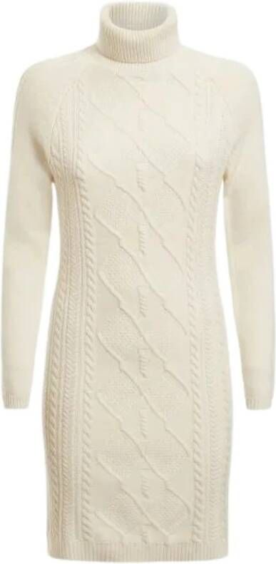 Guess Jurk Trui Stof In Gemengde Wol