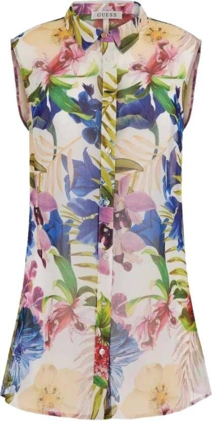 Guess Longsleeve shirts Beige Dames