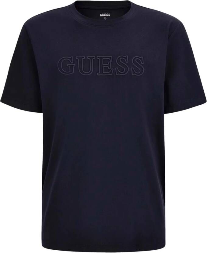 Guess Short Sleeve Shirts , Zwart, Heren