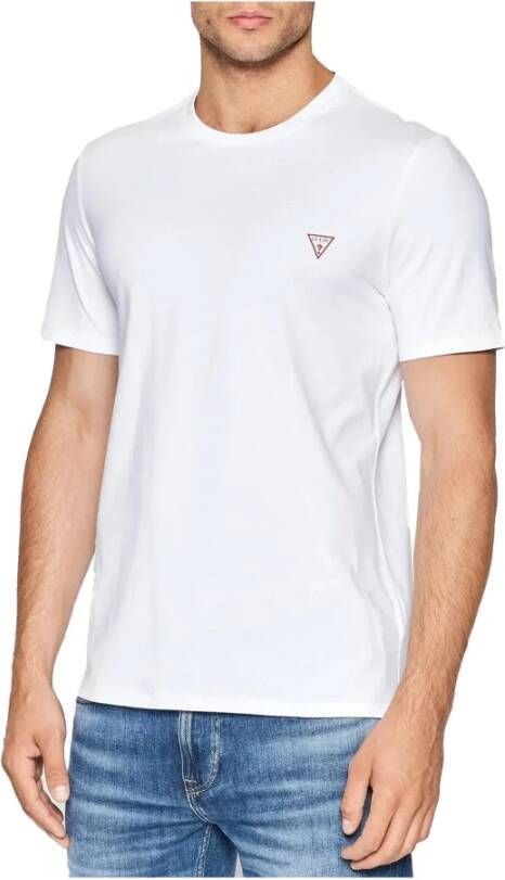 Guess T Shirt Met Klein Driehoeklogo
