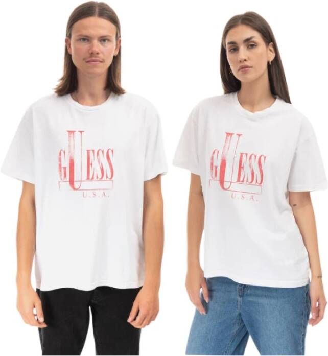 Guess Shirts Wit unisex