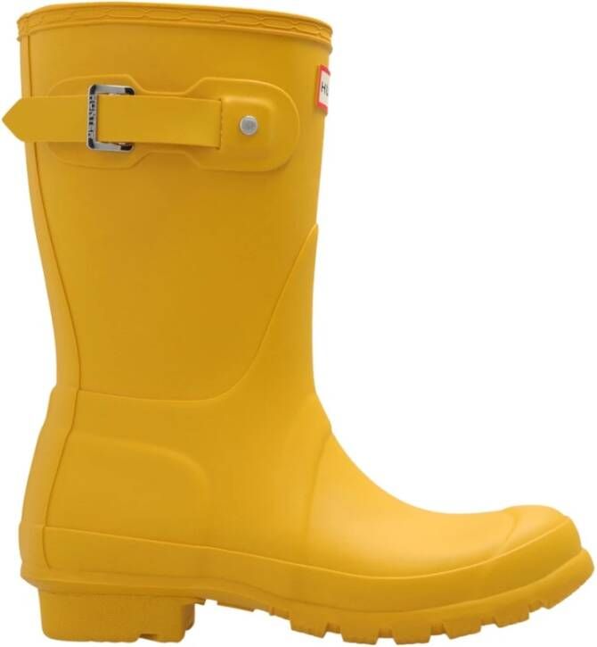 Hunter Originele korte regenlaarzen , Geel, Dames