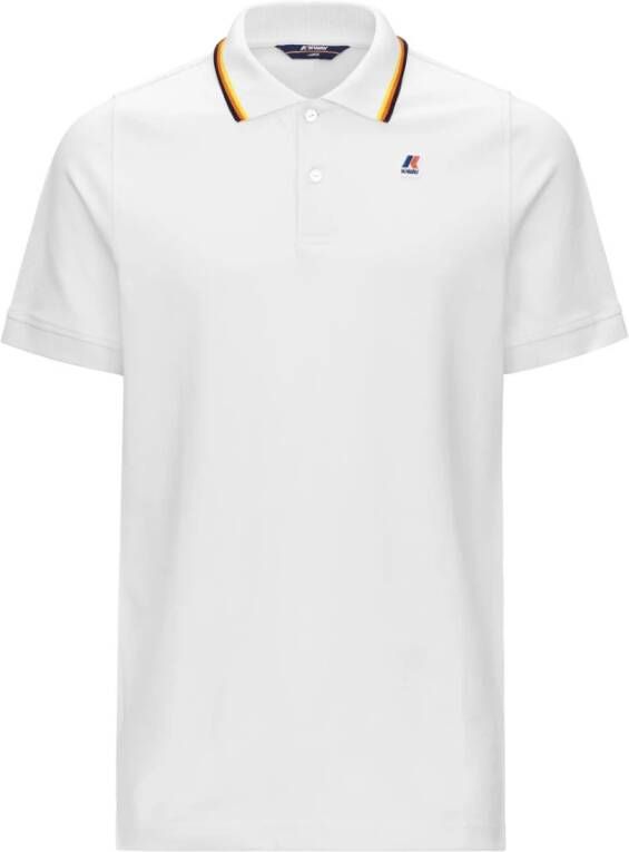K-way K0088d0 Polo K Way, Wit, Heren
