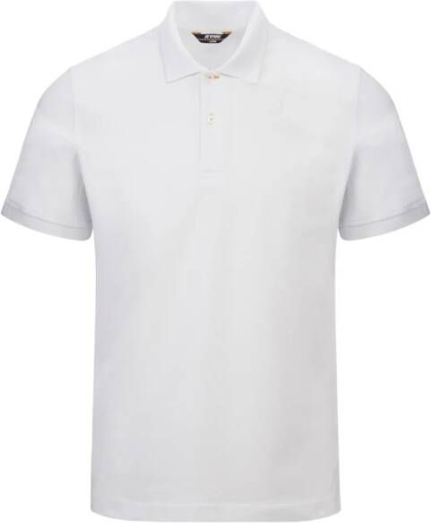 K-way Polo Shirts K Way, Wit, Heren