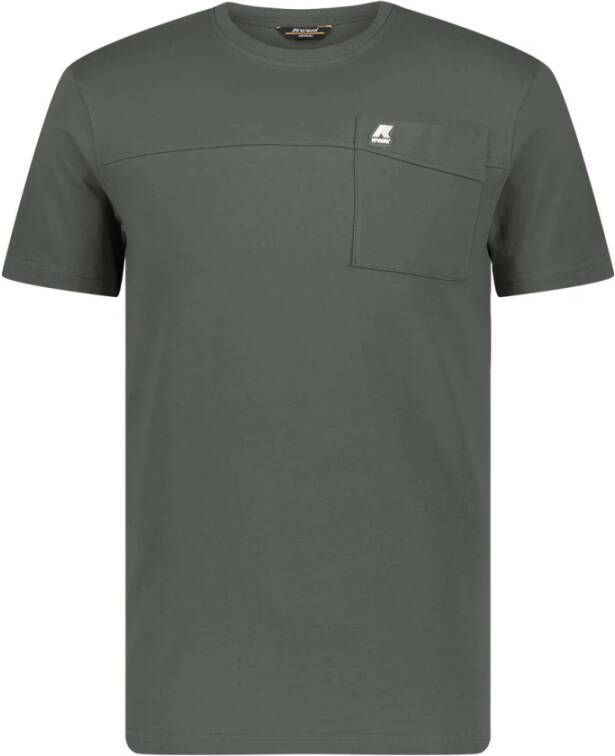 K-way Training T Shirts K Way, Grijs, Heren