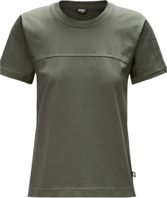 K-way K Way T shirts Groen Dames
