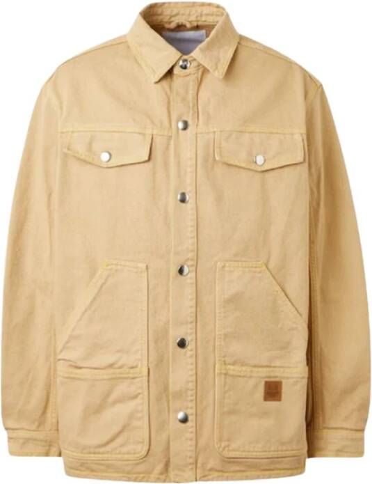 Kenzo Loose katoenen overschot , Oranje, Heren