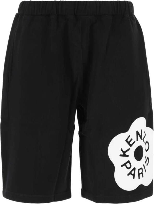 Kenzo Korte Broeken Zwart Heren